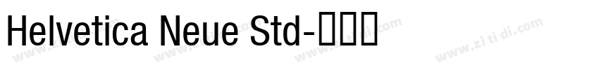 Helvetica Neue Std字体转换